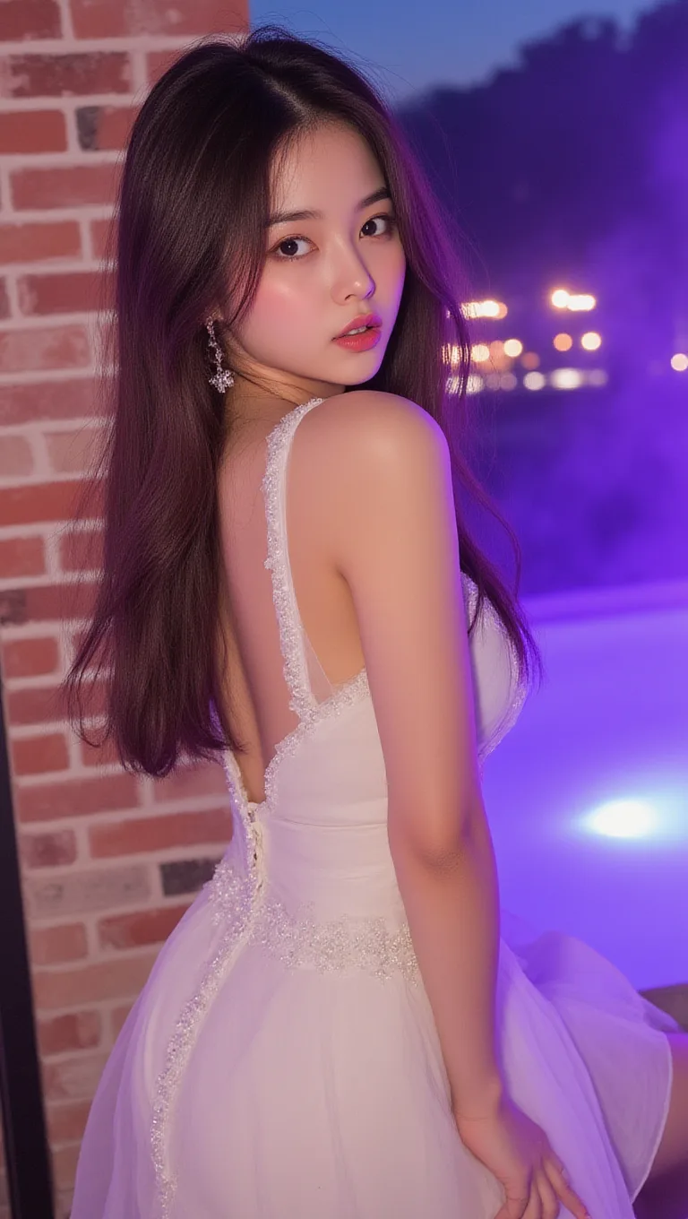 홍대 인근 야간 상권과 노래방 내부 풍경